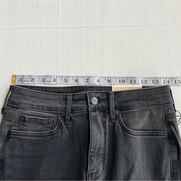 New NYDJ Marilyn High Rise Straight Jeans Women’s SIZE 2 Inseam 31” Cloud Stone - Picture 7 of 12